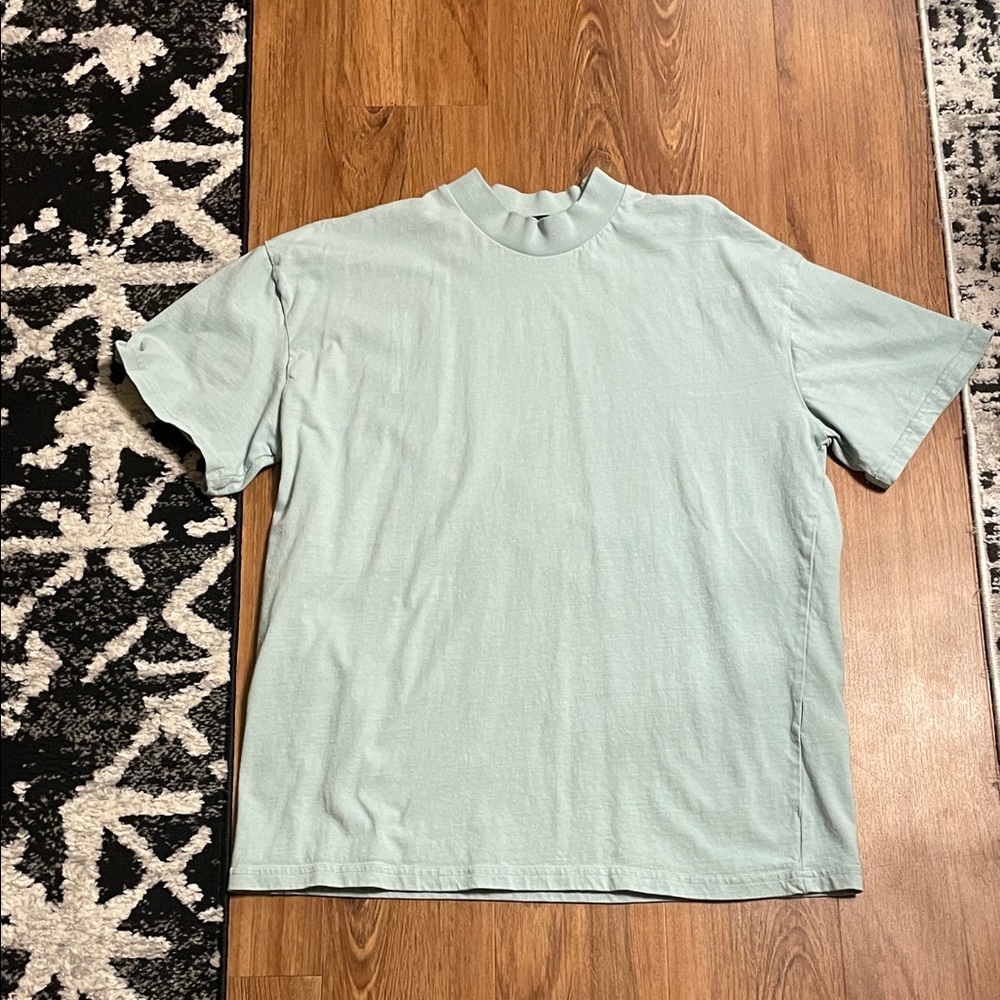 Casual Light Blue Men's Tee